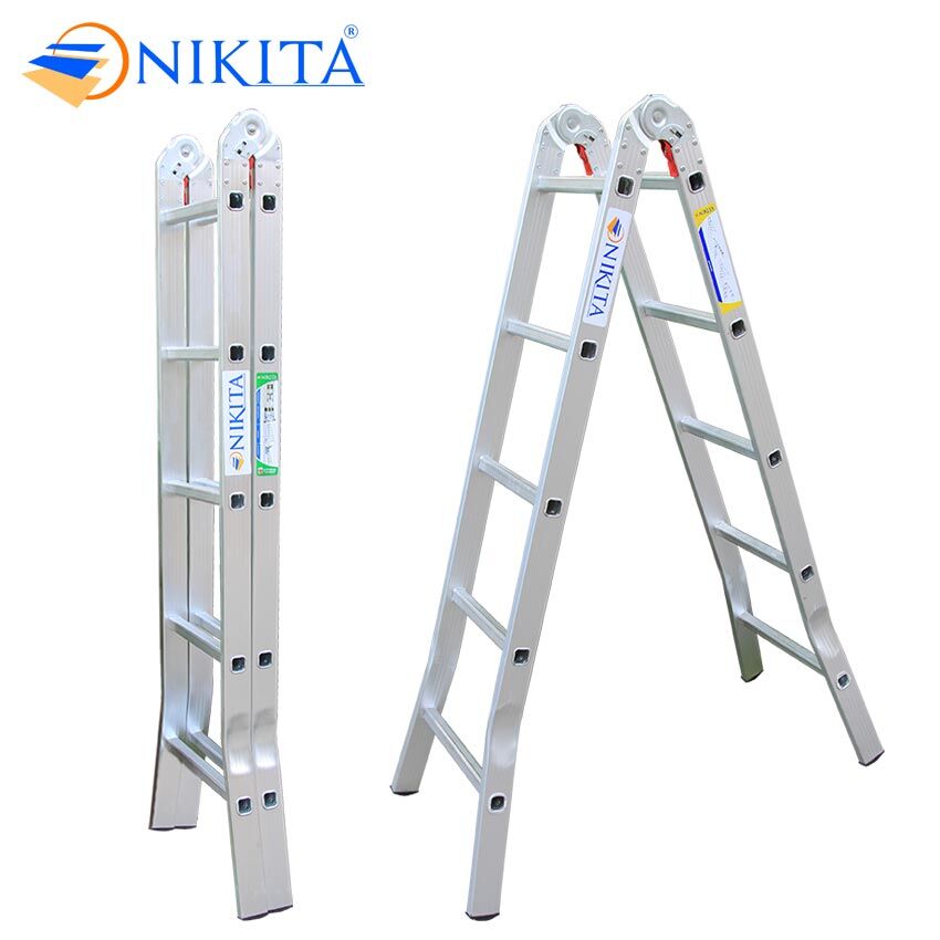 Thang nhôm chữ A khóa tự động NIKITA Thang nhôm chữ A khóa tự động NIKITA