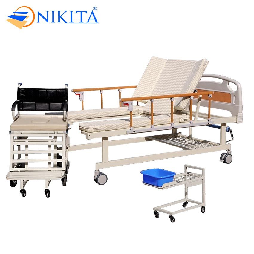 Giường bệnh tách thành xe lăn NIKITA DCN09 Giường bệnh tách thành xe lăn NIKITA DCN09