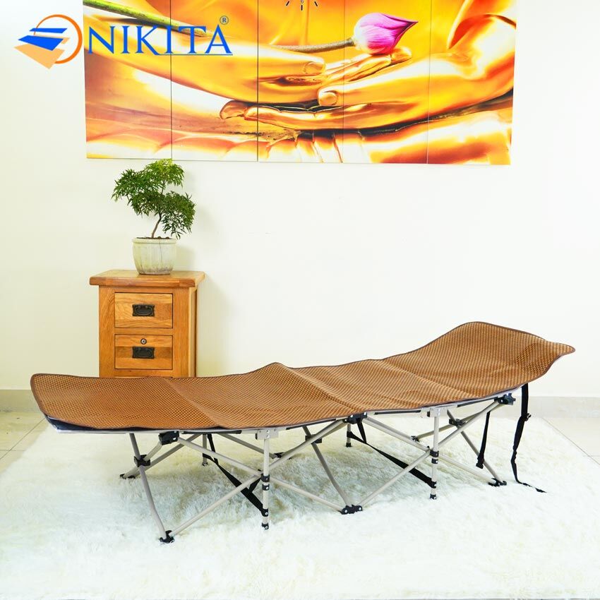 Giường gấp NIKITA gấp gọn vải bạt thái lan TT06 Giường gấp NIKITA gấp gọn vải bạt thái lan TT06